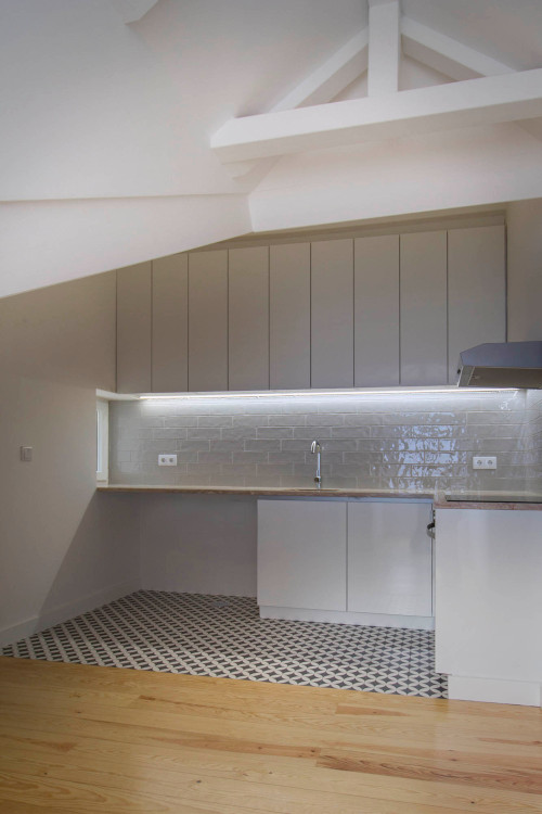 obra de reabilitação de apartamento na Rua dos Fanqueiros, em Lisboa